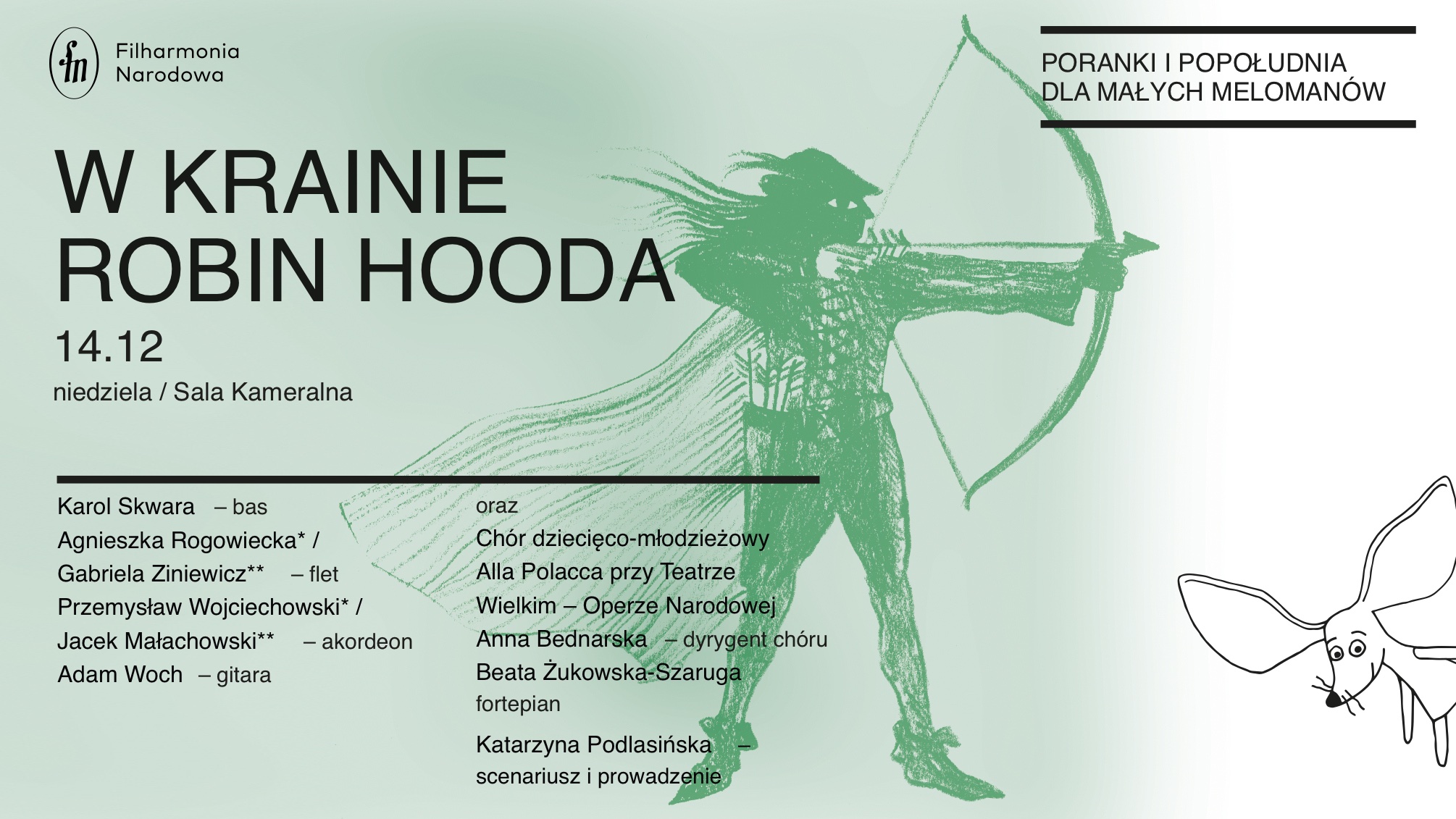 Koncert w&nbsp;Filharmonii Narodowej 14 grudnia 2025