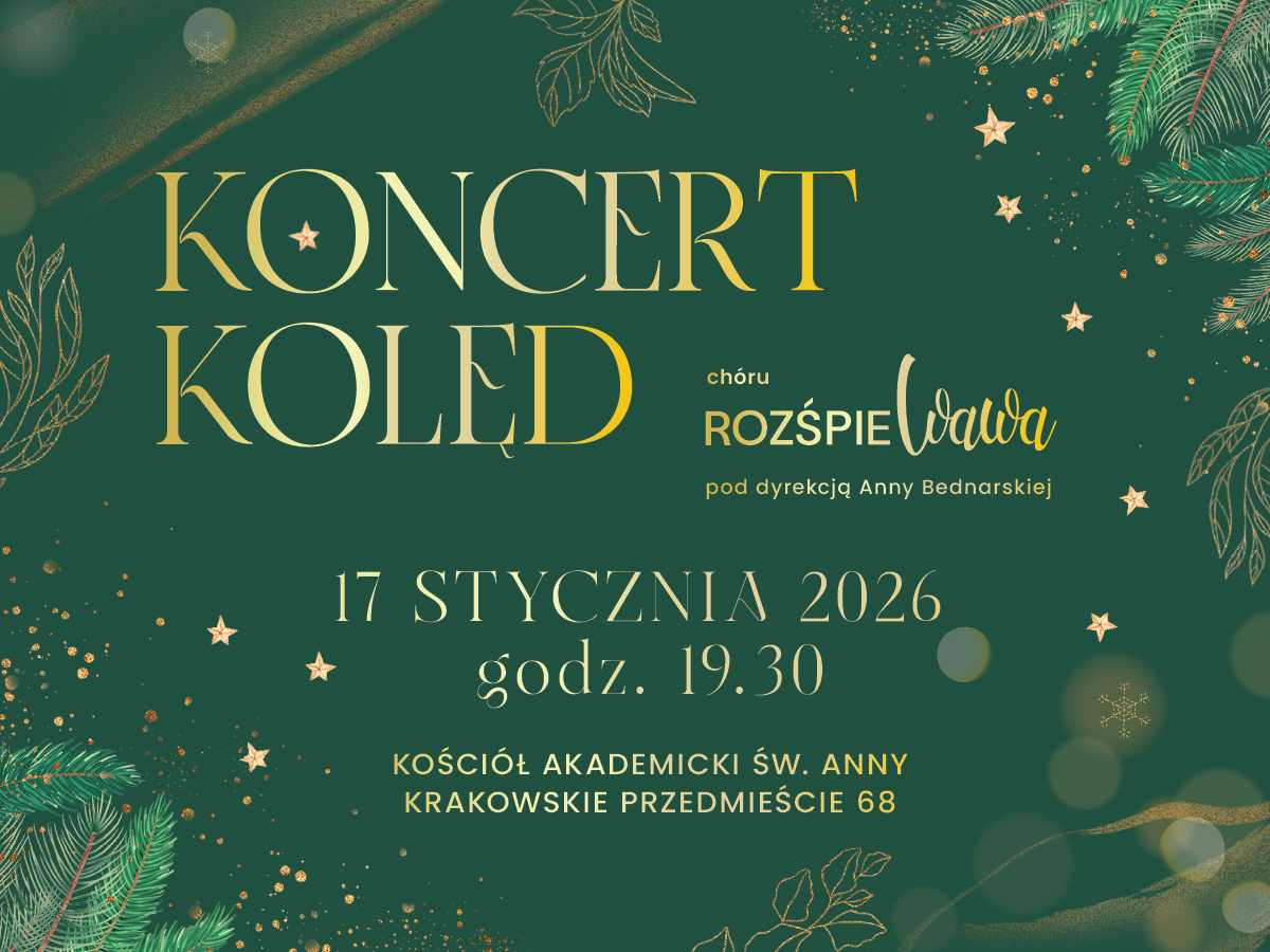 Koncert Kolęd ch&oacute;ru RozśpieWawa